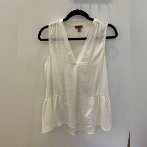 Vince Camuto - Satin Peplum Top
